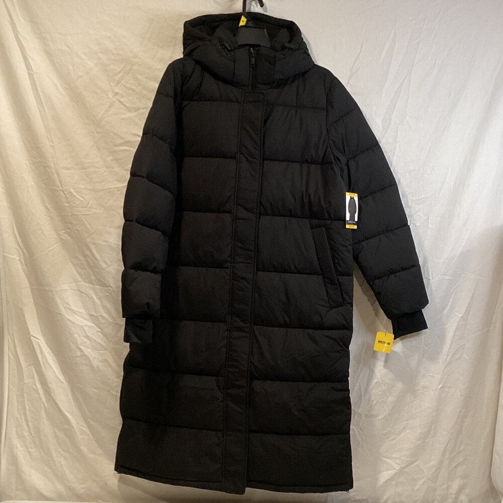 London Fog Women's Ultra Long Puffer Coat - Picture 4 of 6